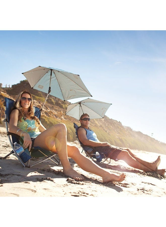SKLZ Sport-Brella Beach Chair with UPF 50+ Adjustable Umbrella - Image 2