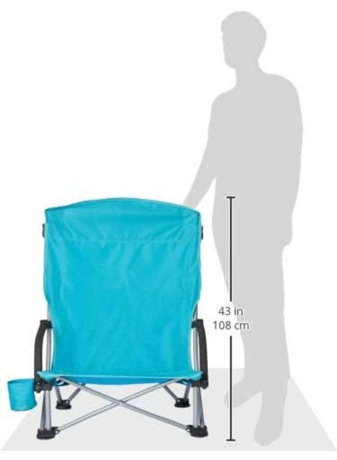 SKLZ Sport-Brella Beach Chair with UPF 50+ Adjustable Umbrella - Image 3