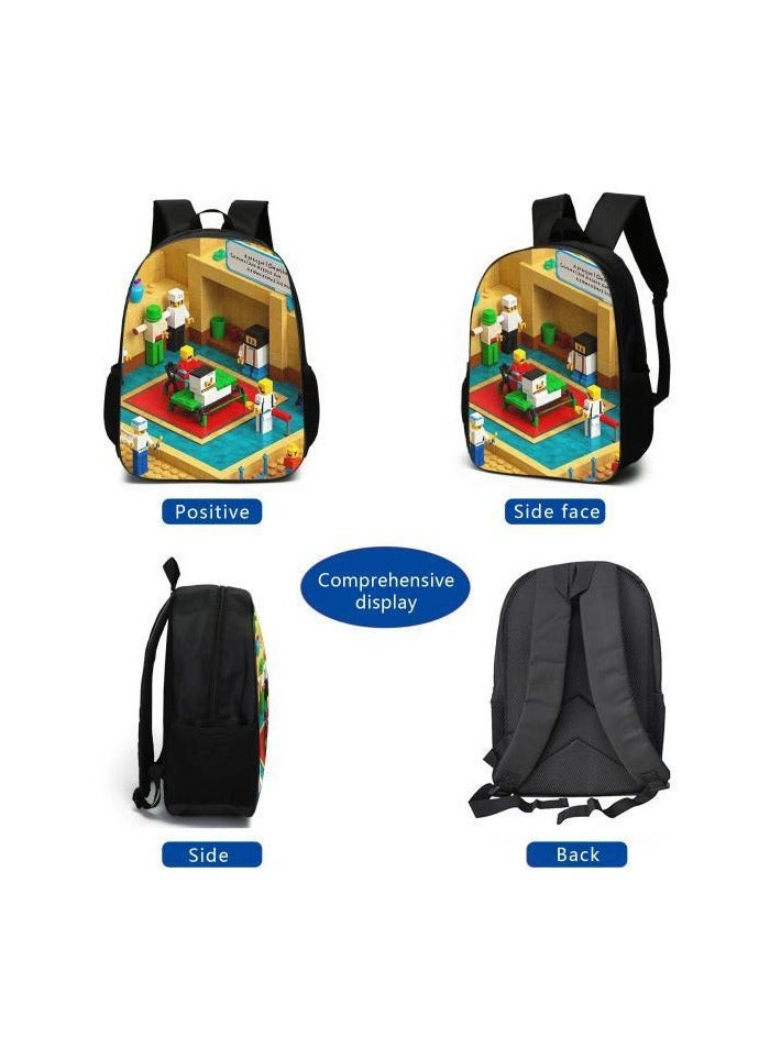 Cartoon style universal three-piece schoolbag - 641  - Image 4