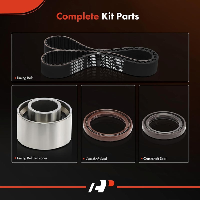 A-Premium Engine Timing Belt Kit for Geo Storm & Isuzu Stylus - Image 2