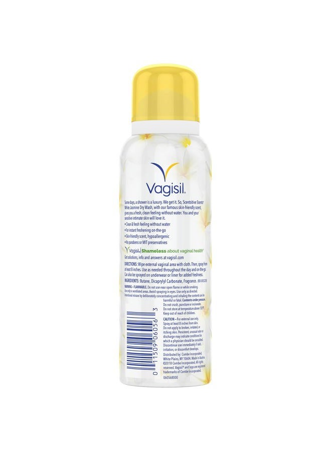 Vagisil بخاخ مزيل العرق الجاف للنساء من سينسيتيف سينتس، مختبر من قبل أطباء النساء، خالي من البارابين، ياسمين أبيض، 2.6 أونصة (عبوة من 1) - Image 4