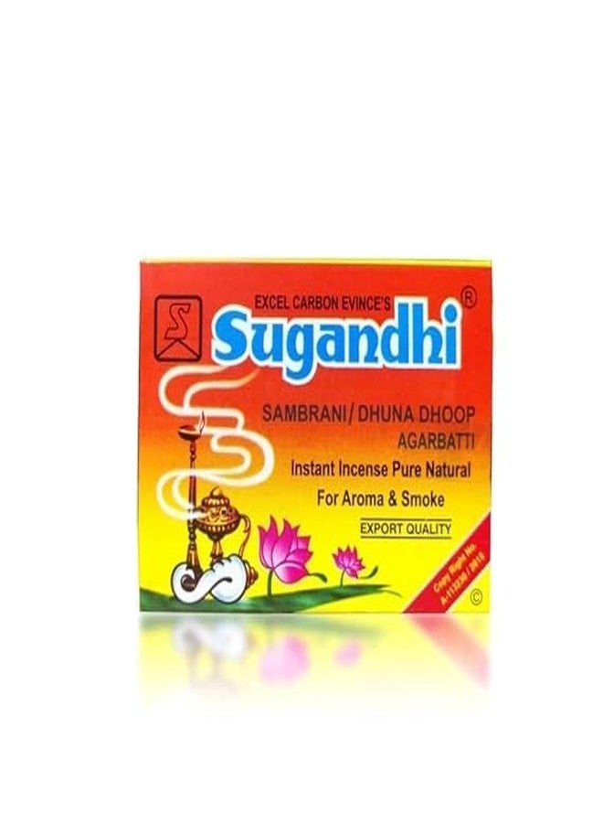eVasavamba Sugandhi Sambrani | Dhuna | Export Quality | Dhoop Stick | Incense Stick | Agarbatti | Benzoin | Loban | Multi-Purpose, 20 Dhoop Sticks per Box with One Metal Plate x 12 Boxes - Image 3