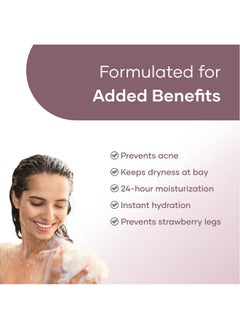 Saturn by GHC Women'S 2% Salicylic Acid Body Wash: Infused With Niacinamide Glycerin And Cucumber Extract Gentle Exfoliation Slsfree Parabenfree 500Ml (2 X 250Ml)  - Image 4