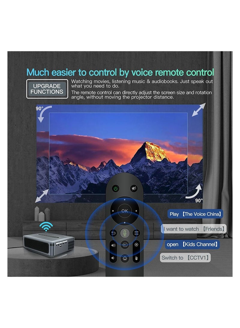AROAQ Projector 4K 1080P 8K video Projector Wifi Video LED Home Theatre Cinema  - Image 5