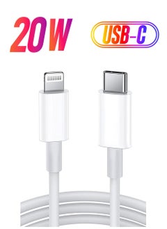 USB C to Lightning Cable 2M [MFi Certified] Compatible with iPhone 14 Pro Max/13/12/11 Pro/X/XS/XR/8 Plus/AirPods Pro,Supports Power Delivery,White