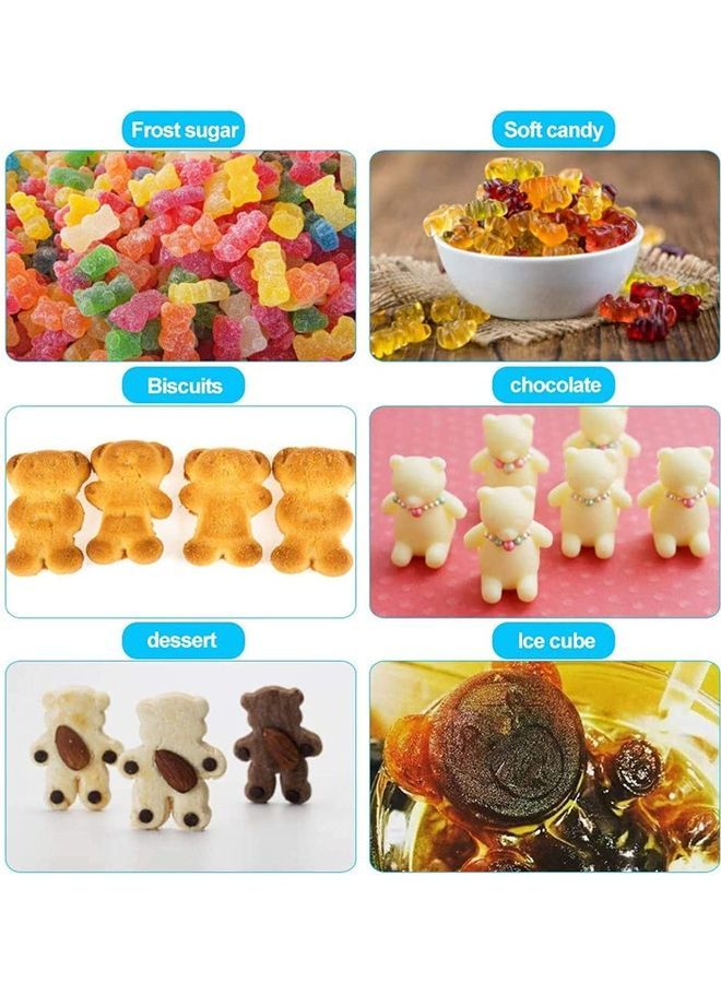 NIBEMINENT 3-Piece Jelly Mould Set Multicolour one sizecm - Image 3