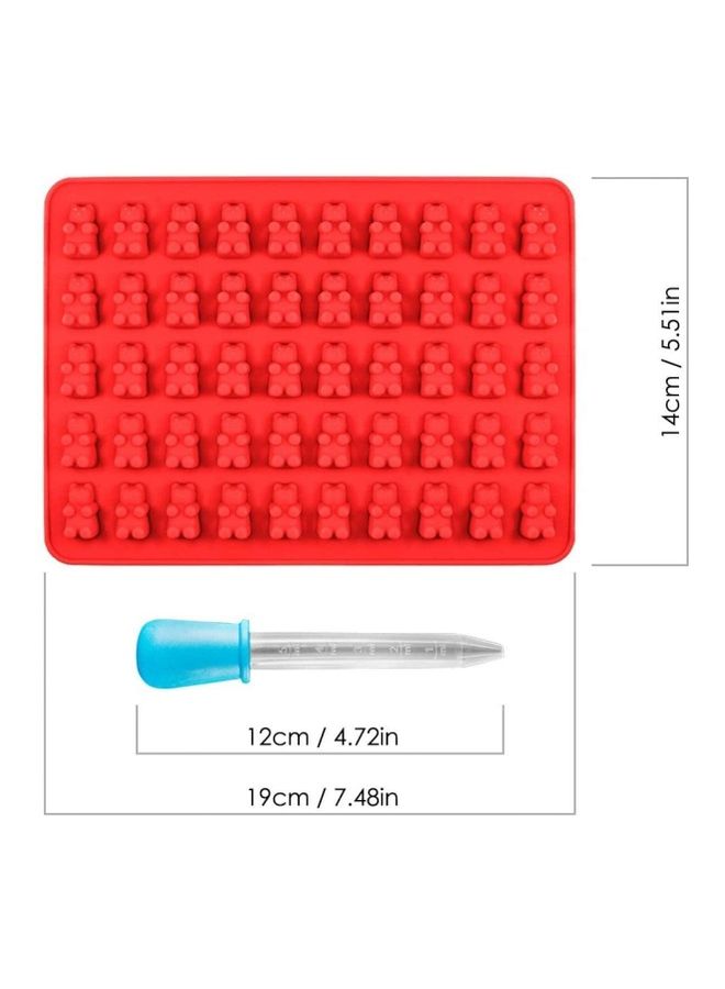NIBEMINENT 3-Piece Jelly Mould Set Multicolour one sizecm - Image 4