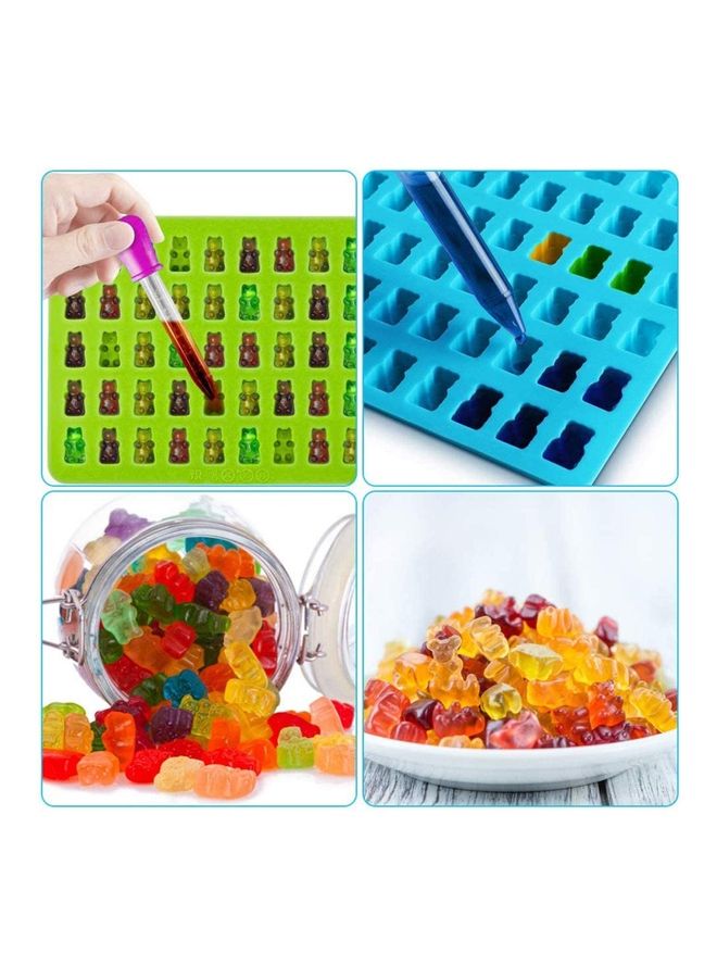 NIBEMINENT 3-Piece Jelly Mould Set Multicolour one sizecm - Image 2