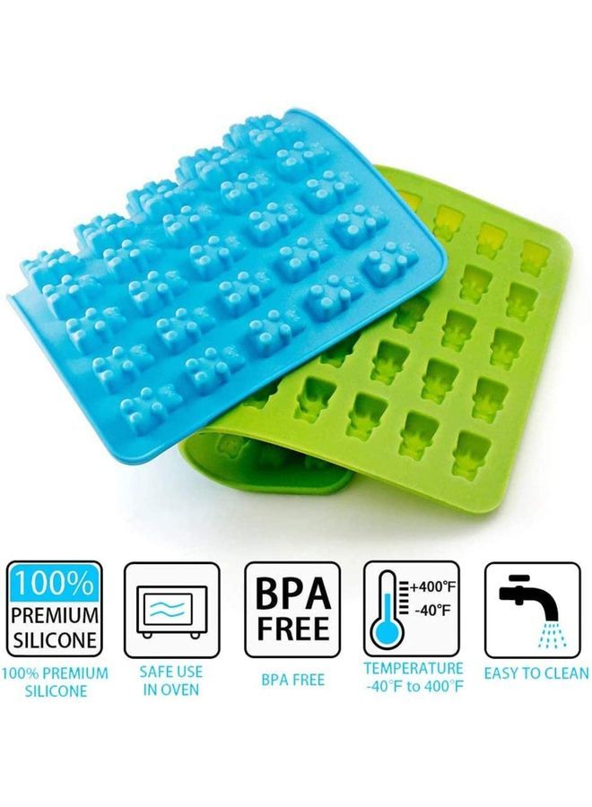 NIBEMINENT 3-Piece Jelly Mould Set Multicolour one sizecm - Image 5