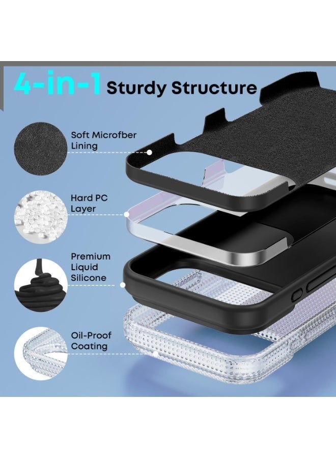 ELTRAZONE iPhone 17 Pro Soft Silicone Case | Slim Full-Body Shockproof Protective Cover | Anti-Scratch Flexible Silicone Back Case for iPhone 17 Pro - Image 5