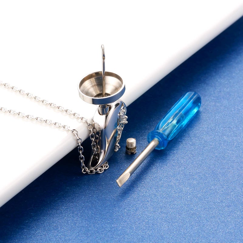 Sariel 925 Sterling Silver Tree of Life Teardrop Urn Necklace for Ashes Family Tree Keepsake Cremation Pendant Memorial Jewelry for Women - Image 5