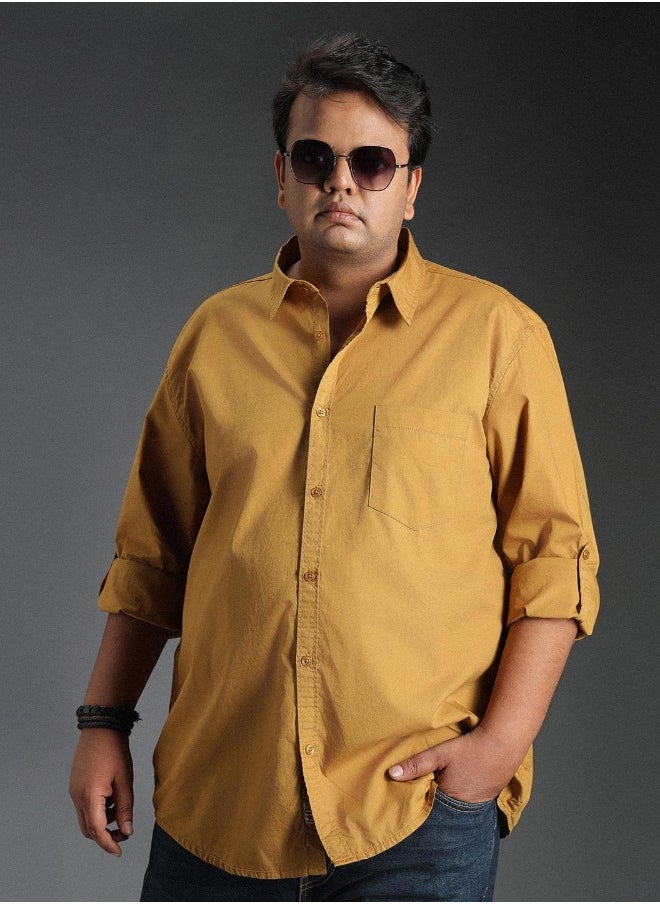 HIGH STAR - Men Khaki Shirts - Image 1