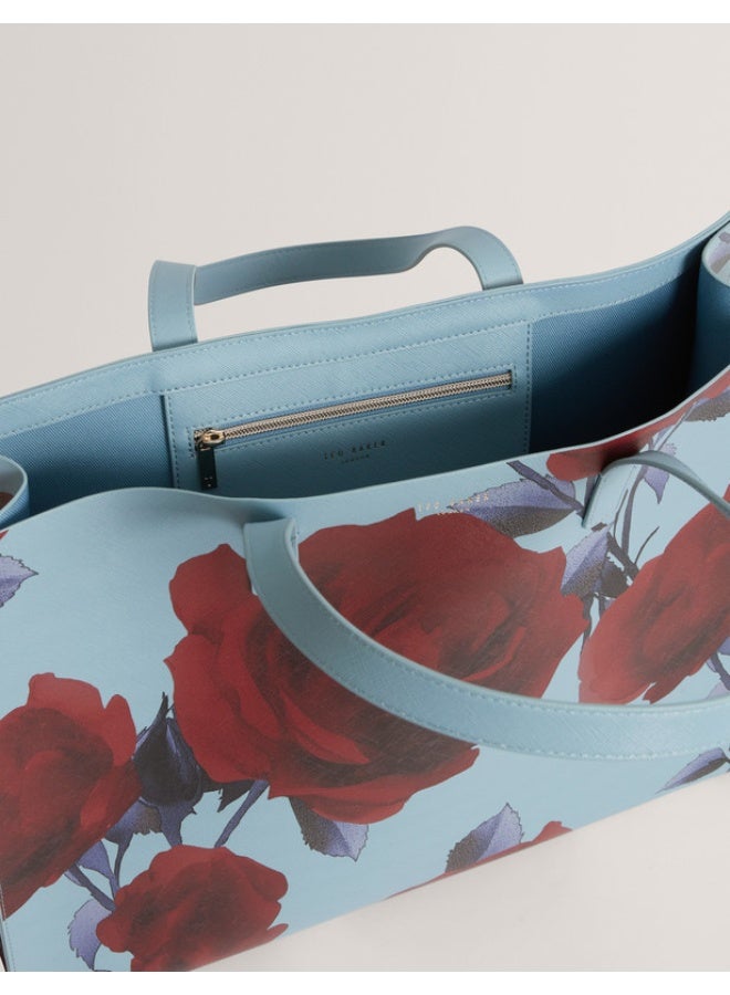 Ted Baker Extra Large Rose Print Icon Bag - Image 2