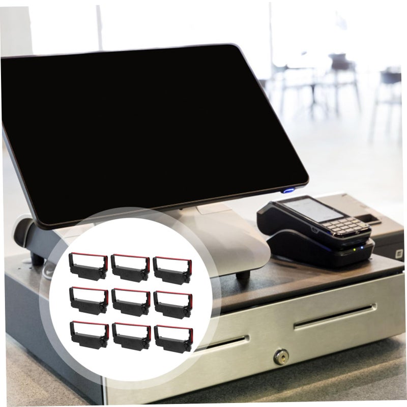 24pcs Black and Red Cash Register Ink Ribbon Replacement for Consistent Printing - Image 4