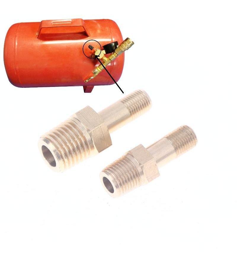 Schrader Valve Corrosion Resistant 1/4 NPT 1/8 NPT M10 Air Compressor Fill Valve - Image 4