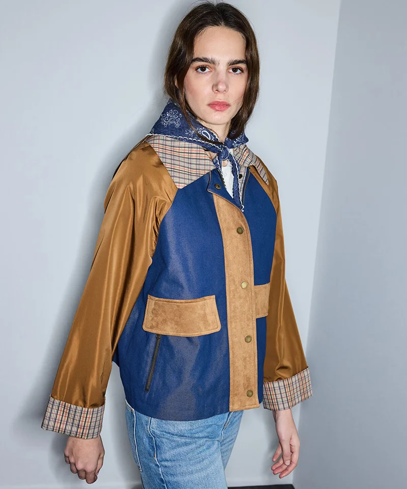 ابيكول Color-Block Coat