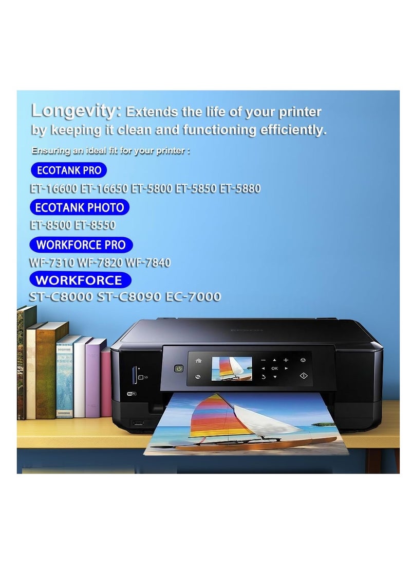 Terabyte C9345 Ink Maintenance Box Remanufactured for EcoTank Pro ET-5880 ET-5850 ET-5800 ET-16600 ET-16650 Workforce Pro WF-7820 WF-7840 ST-C8000 Printer  - Image 2