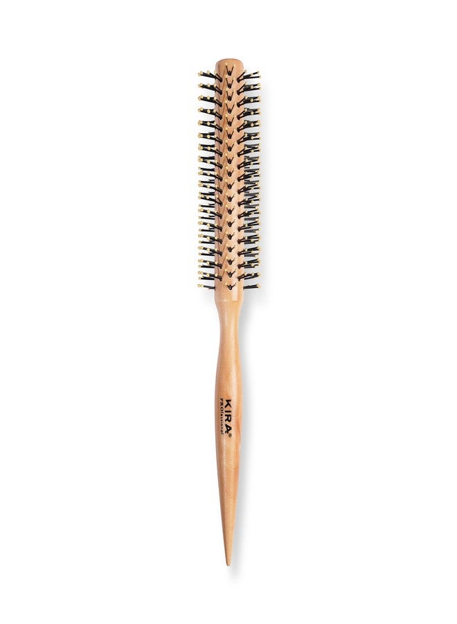 KIRA Professional Wooden Round Hair Brush for Blow Drying & Stylish Brush With Ventlised Bristles - Image 2
