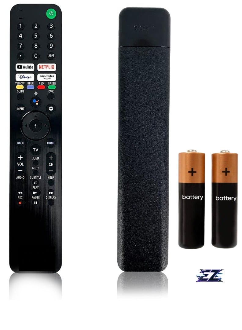 ELTRAZONE Remote Control RMF-TX520U Compatible with Sony Bravia TV Models KD-43X80J, KD-43X85J, KD-50X80J, XR-50X90J, XR-50X94J, XR-55A80J, XR-55A84J - Includes Netflix, Disney+, Prime Video, YouTube Buttons - With Battery - Image 1