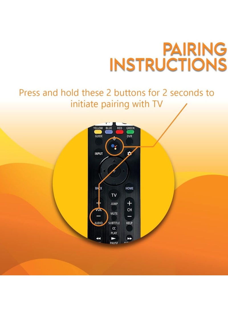 ELTRAZONE Remote Control RMF-TX520U Compatible with Sony Bravia TV Models KD-43X80J, KD-43X85J, KD-50X80J, XR-50X90J, XR-50X94J, XR-55A80J, XR-55A84J - Includes Netflix, Disney+, Prime Video, YouTube Buttons - With Battery - Image 3