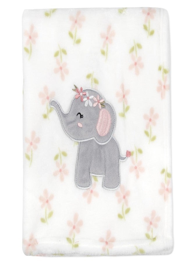 Baby Essentials Plush Fleece Throw and Receiving Baby Blankets for Boys and Girls 30x36 - Image 1