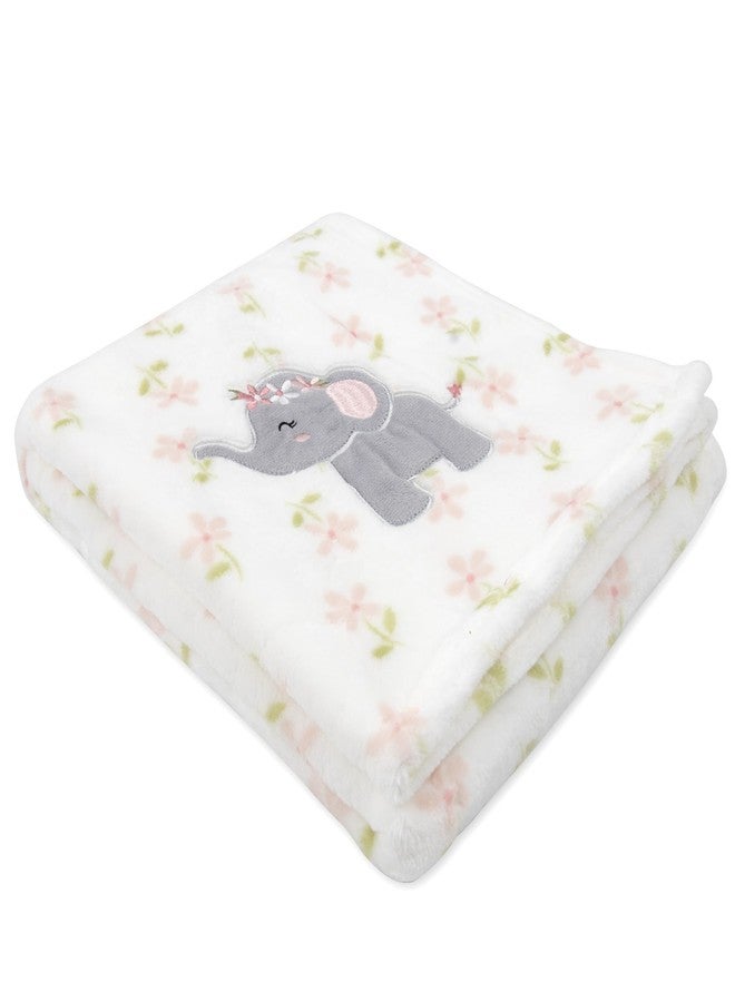 Baby Essentials Plush Fleece Throw and Receiving Baby Blankets for Boys and Girls 30x36 - Image 2