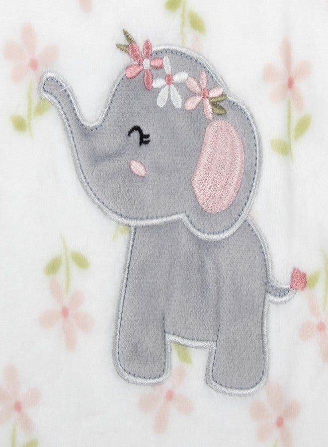 Baby Essentials Plush Fleece Throw and Receiving Baby Blankets for Boys and Girls 30x36 - Image 3