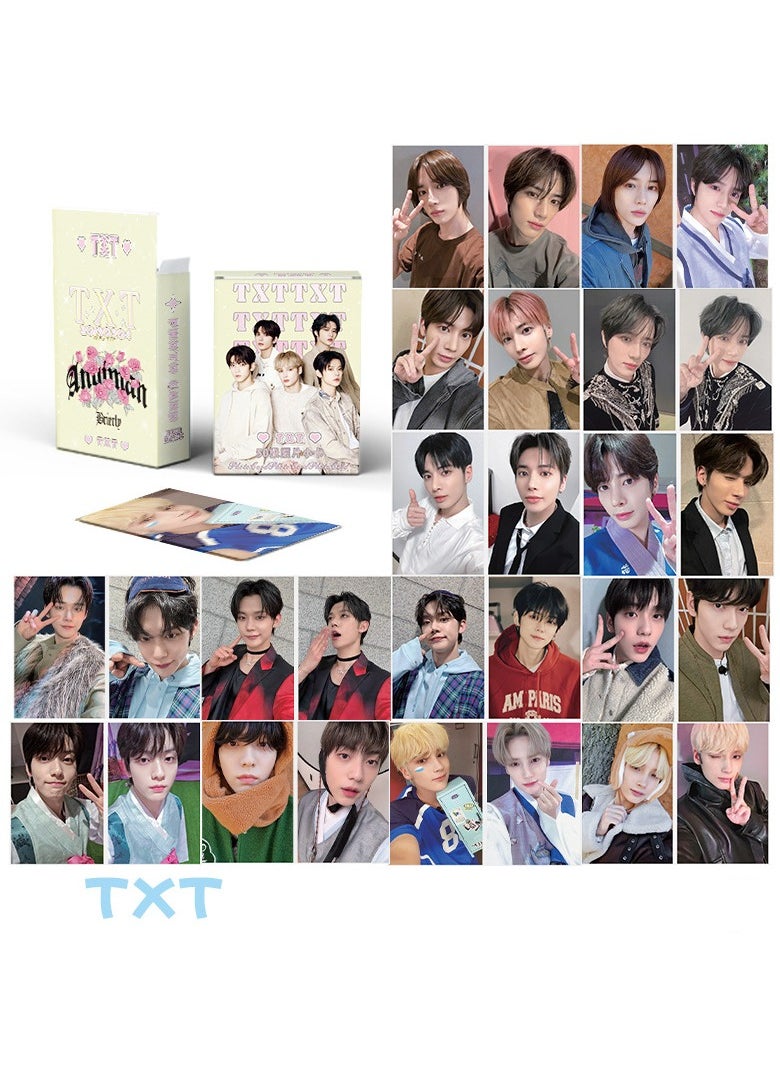 EHOME 50 Piece TXT Laser Collection Cards  - Image 1