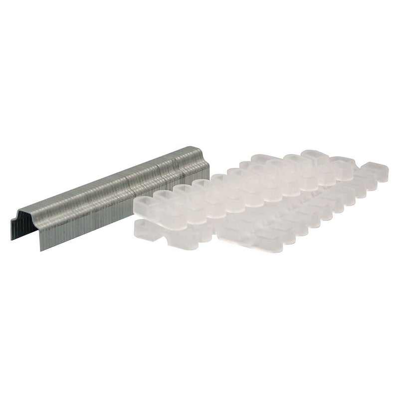 Surebonder 5540HOL Light-Duty Tacker Staple Gun for Holiday and Christmas Lights, Garland, Phone, Speaker, TV, and Computer Cable - 60 Staples and 30 Insulators Included - Image 3