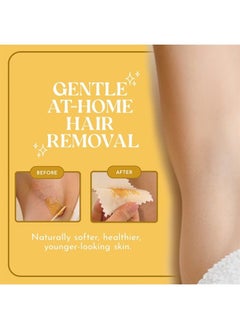 MOOM Organic Hair Remover, All-Natural Sugar Wax for Underarm, Bikini, Brazilian, Face and Leg, Soft Wax for Sensitive Skin, Wax Beads Alternative, At-Home Hair Removal Wax for Women and Men, 12 oz 