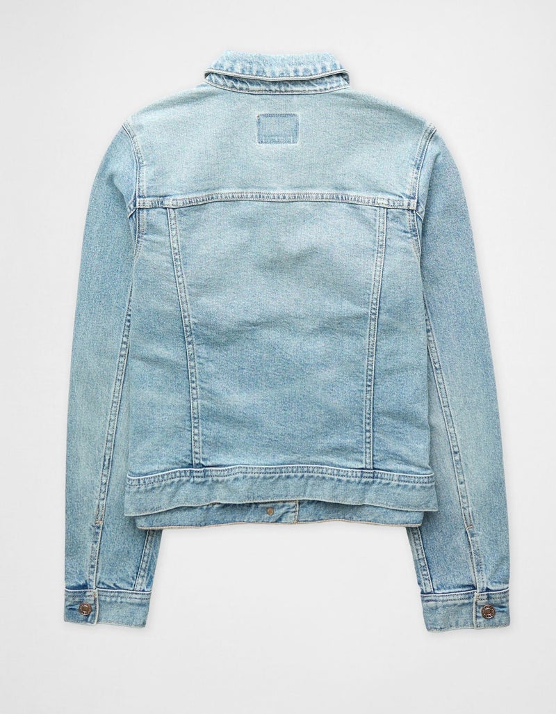 American Eagle AE Strigid Denim Jacket - Image 4