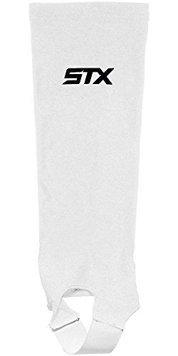 STX Field Hockey Shin Guard Sleeve, White, One Size - Image 4