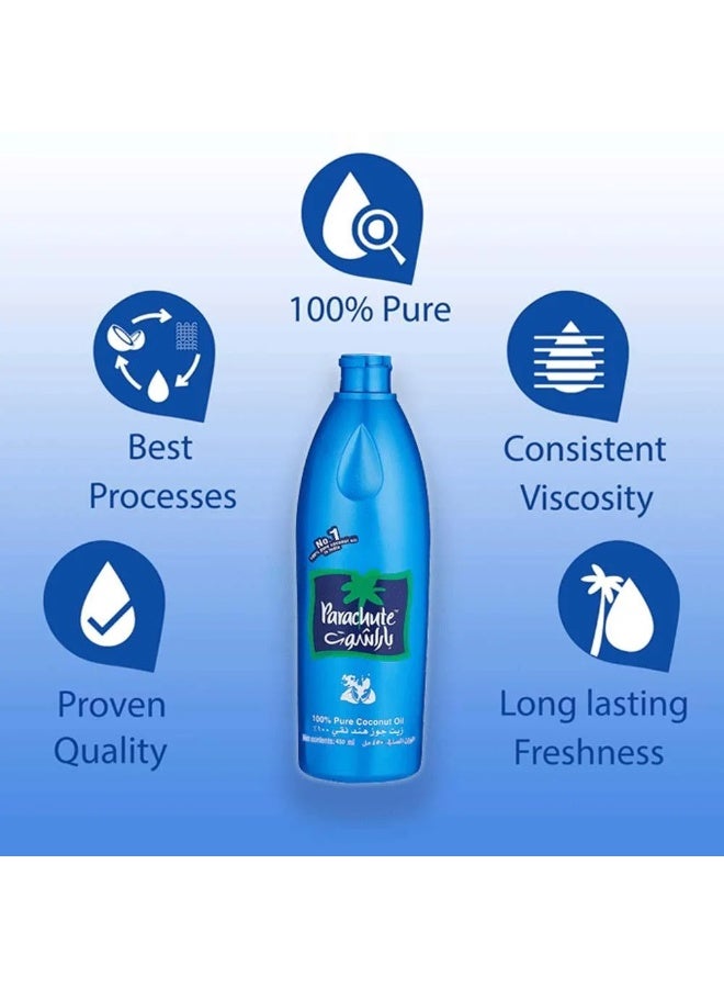 باراشوت زيت جوز الهند النقي 450 مل - Image 4