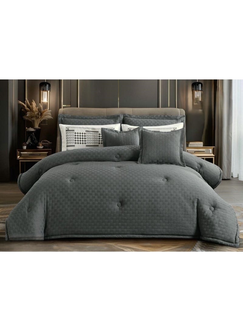 مارك مفرش سرير نفرين لتعيش تجربة رفاهية الفنادق من المايكروفايبر مقاس 240*260 سم - Image 1