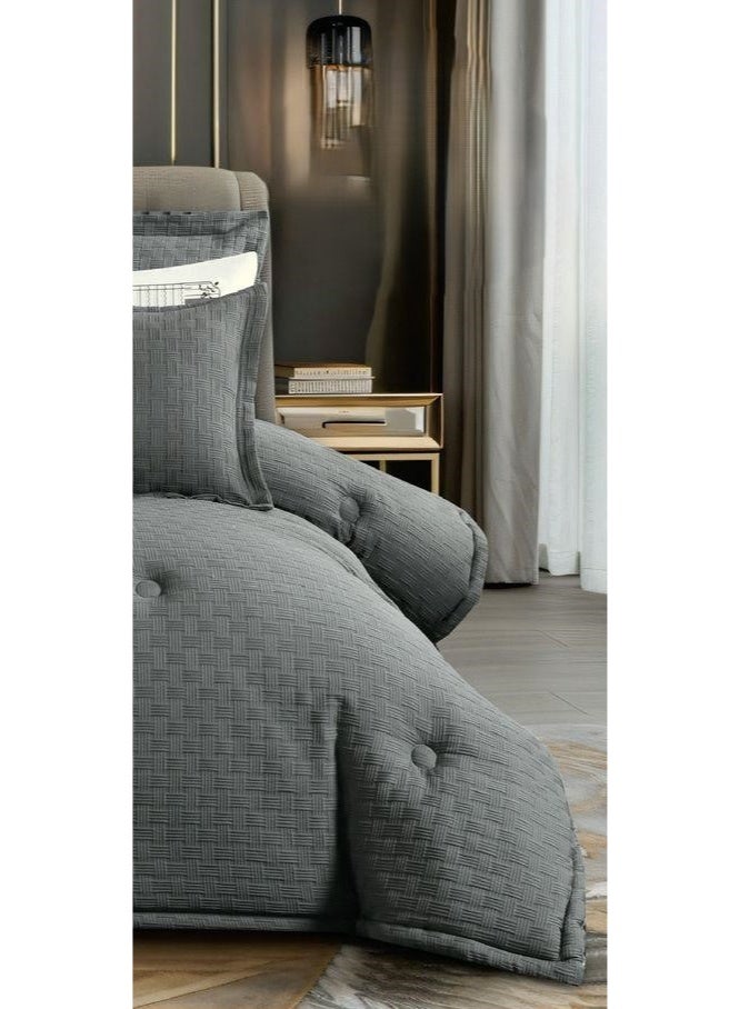 مارك مفرش سرير نفرين لتعيش تجربة رفاهية الفنادق من المايكروفايبر مقاس 240*260 سم - Image 4