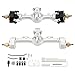 MEUS RACING Mullet Setup SCX24 V2 Axles with 3Section CVD for Axial 124 SCX24 RC Crawler Silver - Image 2