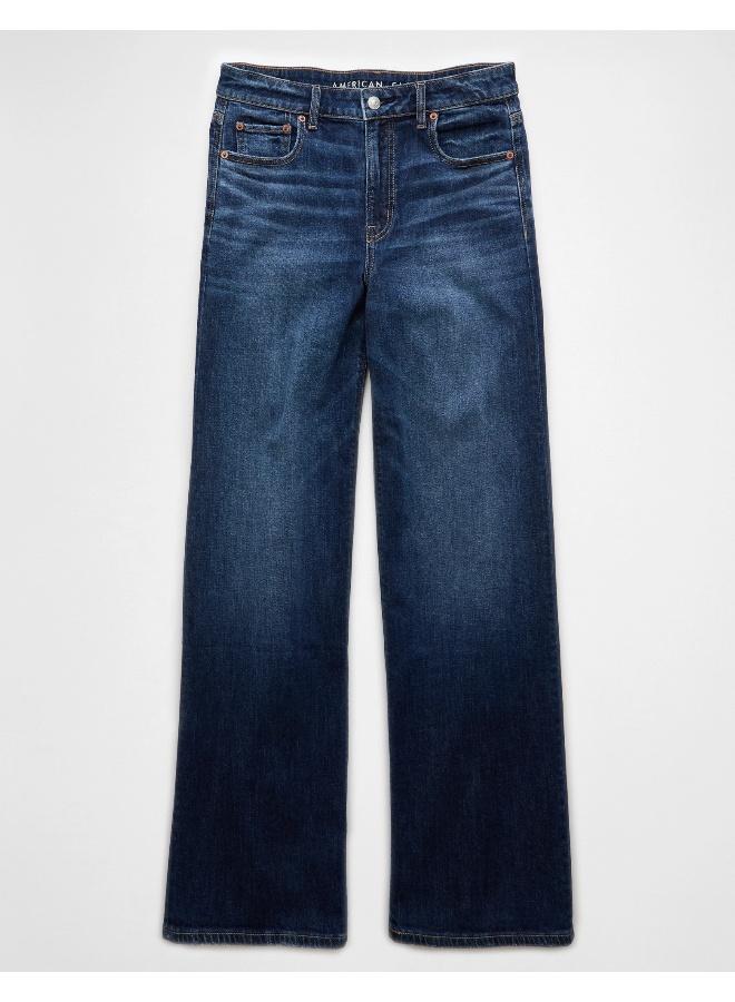 American Eagle AE Dreamy Drape Stretch Super High-Waisted Baggy Wide-Leg Jean  - Image 3
