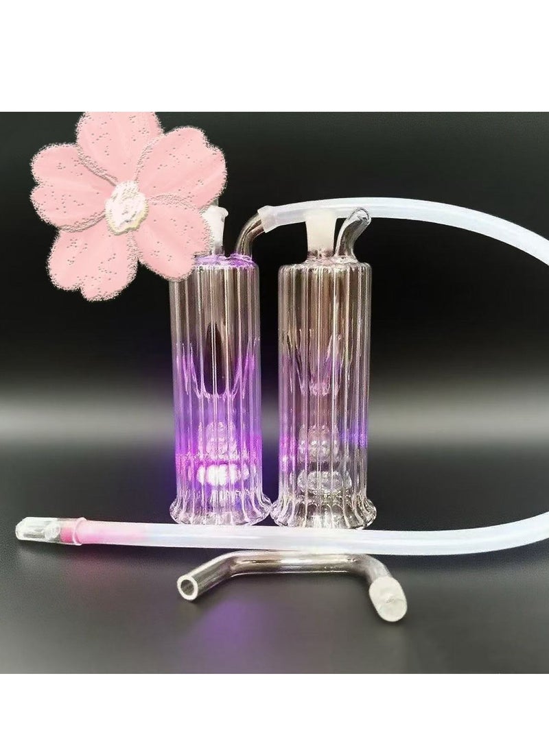 زجاجة مصباح زيتي زجاجية ممتازة مقاومة للحرارة مصنوعة من مادة البورسليكات عالية الجودة للاستخدام طويل الأمد (لون عشوائي)