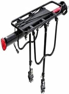 SHIVEXIM ShivExim Aluminum Alloy Adjustable Bicycle Rear Rack 110 Lbs Capacity Aluminium Bicycle Carrier 