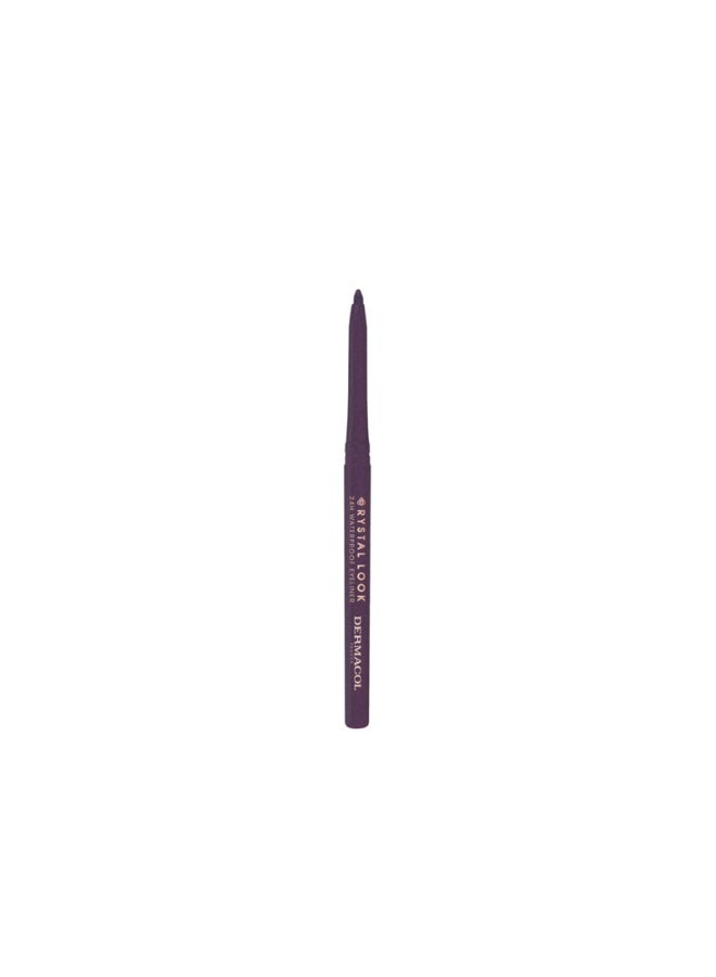Dermacol Crystal Look Automatic Eyeliner 24h Waterproof 02 Violet 3g - Image 1