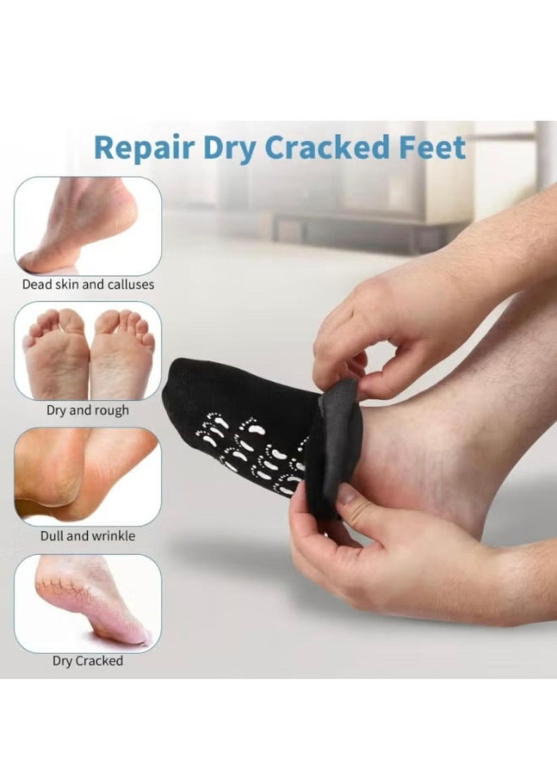 Silicone Foot Socks – 2-Piece Foot Care Set – Helps moisturize and reduce dryness with daily use of 20–30 minutes - Image 4