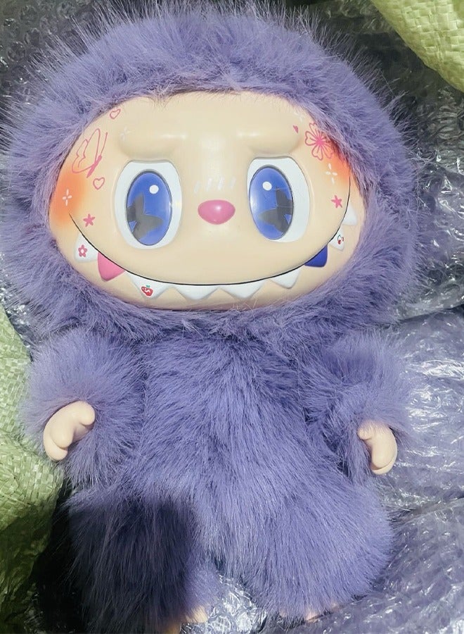 38cm THE MONSTERS Labubu Plush Toys Doll Cherub Zimomo Version for Kids Adults Boy Girls Soft Plush Birthday Gifts for Children  - Image 3