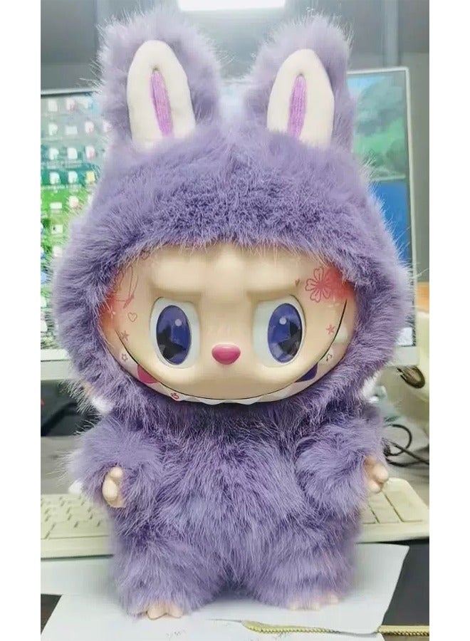38cm THE MONSTERS Labubu Plush Toys Doll Cherub Zimomo Version for Kids Adults Boy Girls Soft Plush Birthday Gifts for Children  - Image 1