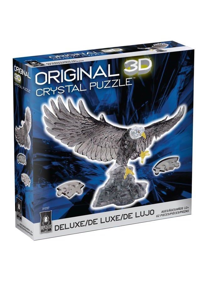 BePuzzled, Eagle Deluxe Original 3D Crystal Puzzle, Dimensional Brainteasers for Puzzlers and Collectors Ages 12 and Up - Image 2