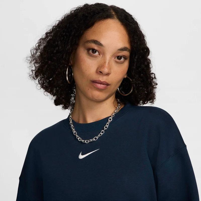 Nike Blue Nike Sportswear Phoenix Fleece for Women | Best Price UAE