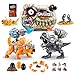 ZURU SMASHERS Smashers Dino Island TRex Battles Black Version by ZURU 50 Surprises Boys Collectible Dinosaur TRex Triceratops Surprise Slime Sand Compounds Discovery - Image 2