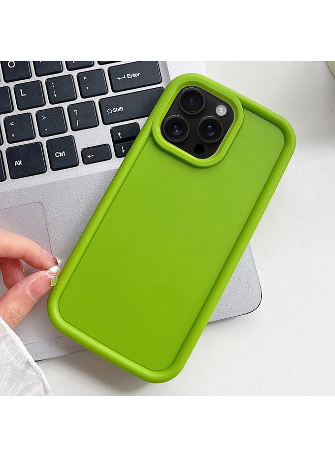 S-TOP Case For iPhone 16 Pro Shockproof Frame Frosted TPU Phone Case - Image 1