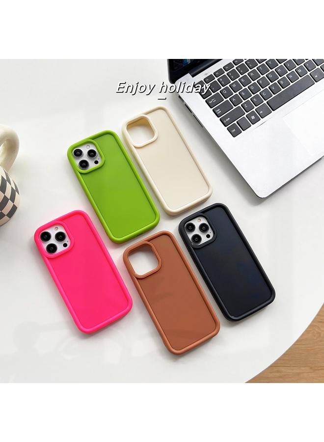 S-TOP Case For iPhone 16 Pro Shockproof Frame Frosted TPU Phone Case - Image 2
