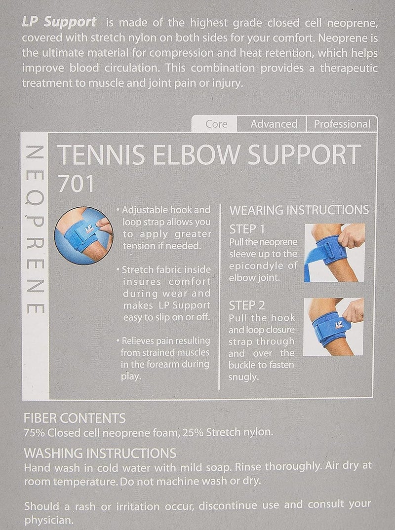 LP Support 701 Tennis Elbow Support - Tan - XL - Image 4