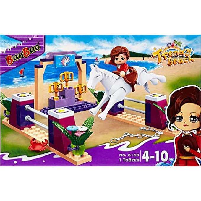BanBao TRENDY BEACH, MULTI-COLOUR, 6153, 119 PIECES - Image 2